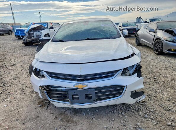 1G1ZD5ST6JF201604 2018 CHEVROLET MALIBU White Vista frontal
