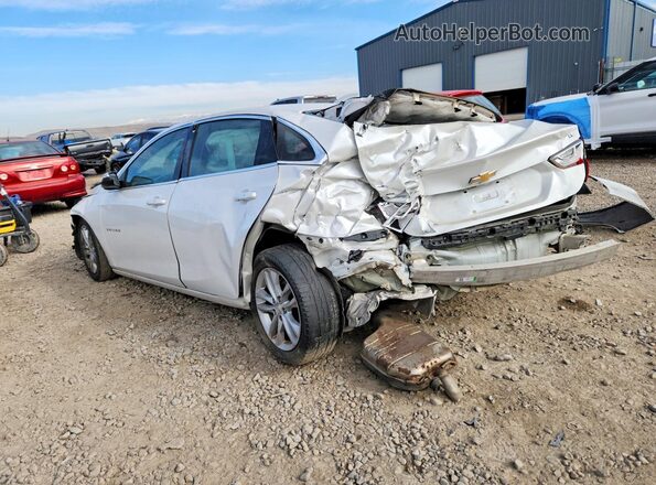 1G1ZD5ST6JF201604 2018 CHEVROLET MALIBU White Trasero izquierdo