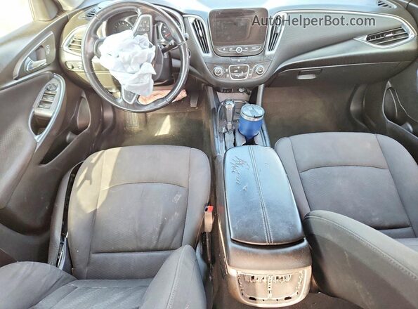 1G1ZD5ST6JF201604 2018 CHEVROLET MALIBU White Vista del salpicadero