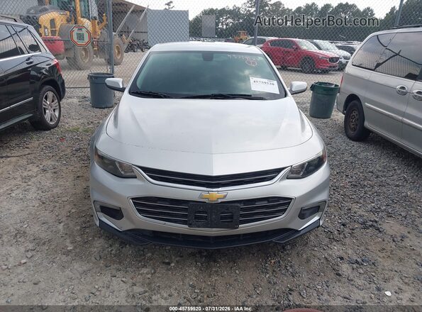 1G1ZD5ST6JF215972 2018 CHEVROLET MALIBU Silver Вид щитка приладів