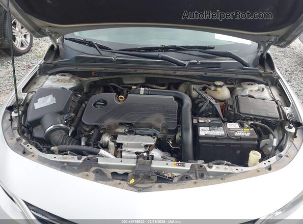 1G1ZD5ST6JF215972 2018 CHEVROLET MALIBU Silver Вид ззаду