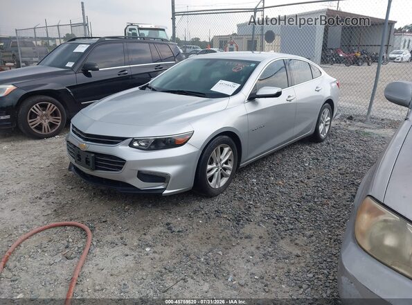 1G1ZD5ST6JF215972 2018 CHEVROLET MALIBU Silver Передня ліва чверть