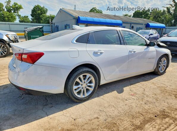 1G1ZD5ST6JF242573 2018 CHEVROLET MALIBU Белый Задняя правая четверть