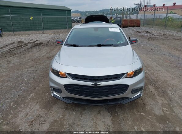 1G1ZD5ST6JF291367 2018 CHEVROLET MALIBU Silver Սարքավորումների վահանակի տեսք