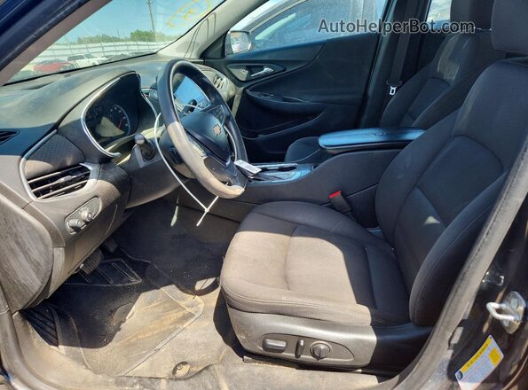 1G1ZD5ST6KF183672 2019 CHEVROLET MALIBU Blue Вид салону спереду