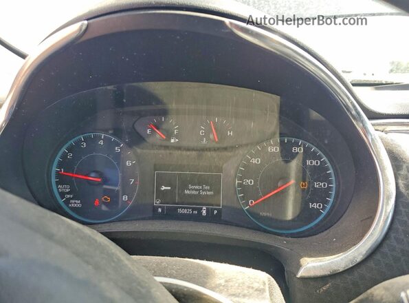 1G1ZD5ST6KF183672 2019 CHEVROLET MALIBU Blue Вид щитка приладів