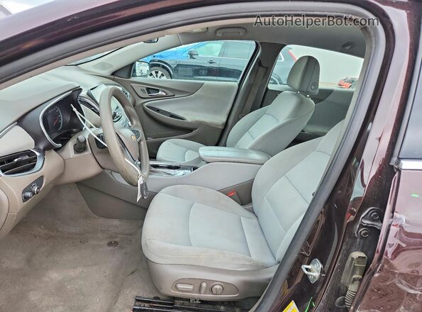 1G1ZD5ST6LF024085 2020 CHEVROLET MALIBU Burgundy Սալոնի դիմացի տեսք