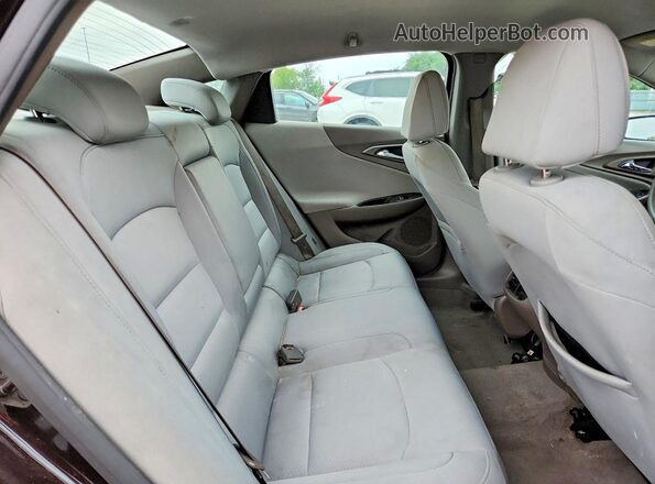 1G1ZD5ST6LF024085 2020 CHEVROLET MALIBU Burgundy Հետևի նստատեղերի տեսք