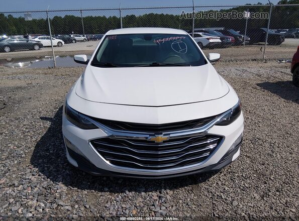 1G1ZD5ST6LF036186 2020 CHEVROLET MALIBU White Widok zestawu wskaźników