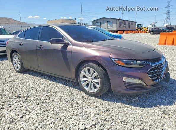 1G1ZD5ST6LF069737 2020 CHEVROLET MALIBU Purple წინა მარჯვენა