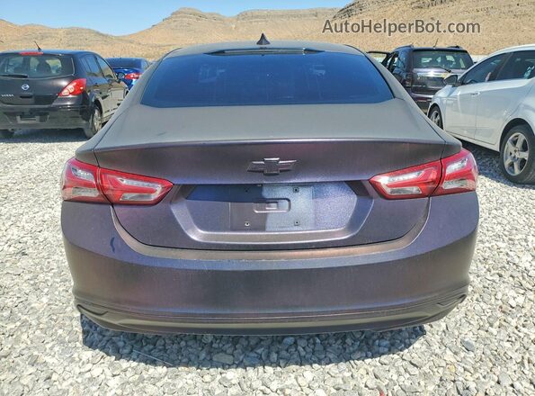 1G1ZD5ST6LF069737 2020 CHEVROLET MALIBU Purple უკანა ხედი