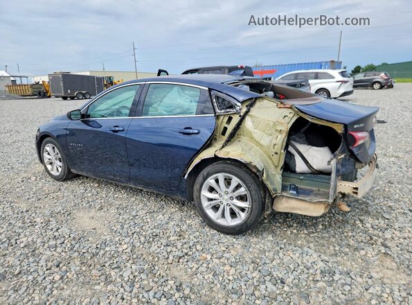 1G1ZD5ST6MF011130 2021 CHEVROLET MALIBU Blue Rear left