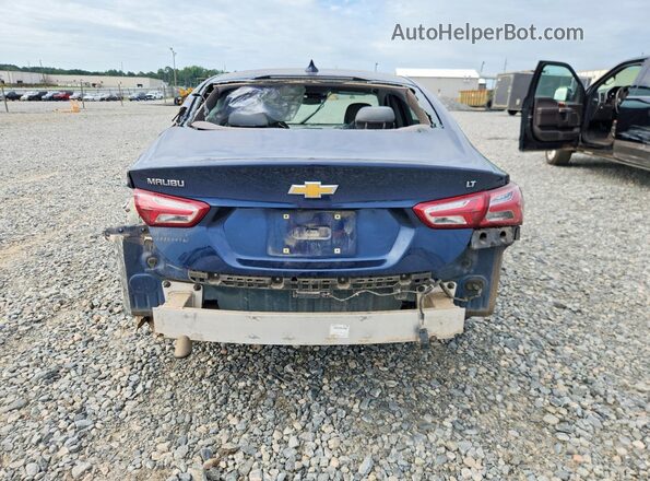 1G1ZD5ST6MF011130 2021 CHEVROLET MALIBU Blue Rear view