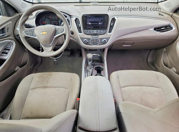 1G1ZD5ST6MF011130 2021 CHEVROLET MALIBU Blue Dashboard view