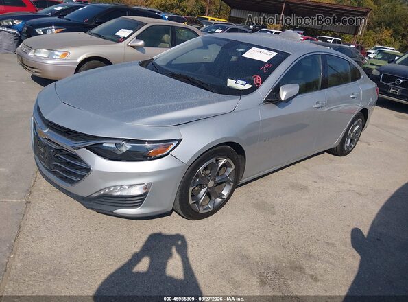 1G1ZD5ST6MF026095 2021 CHEVROLET MALIBU Silver Przód lewy