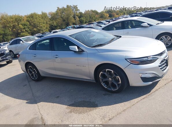 1G1ZD5ST6MF026095 2021 CHEVROLET MALIBU Silver Widok wnętrza z tyłu