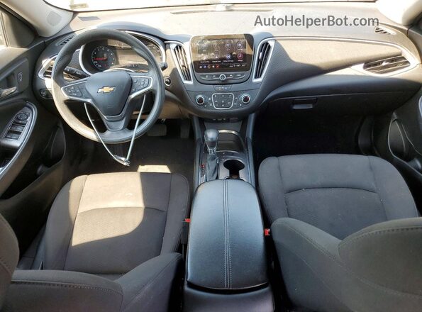 1G1ZD5ST6NF126358 2022 CHEVROLET MALIBU Gray Առջևի վահանակի տեսք