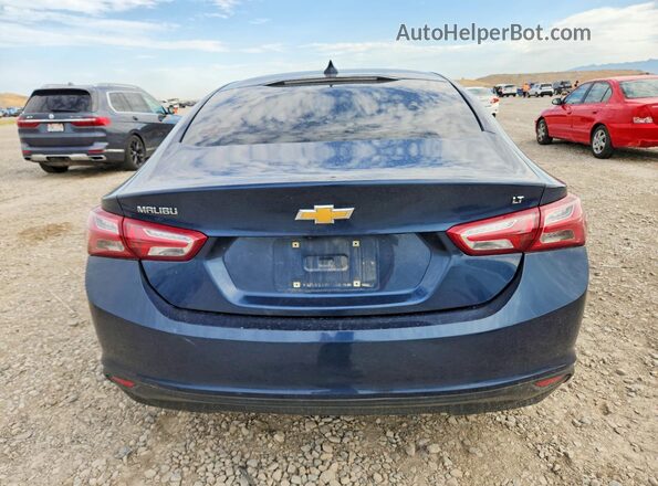 1G1ZD5ST6NF160994 2022 CHEVROLET MALIBU Blue უკანა ხედი