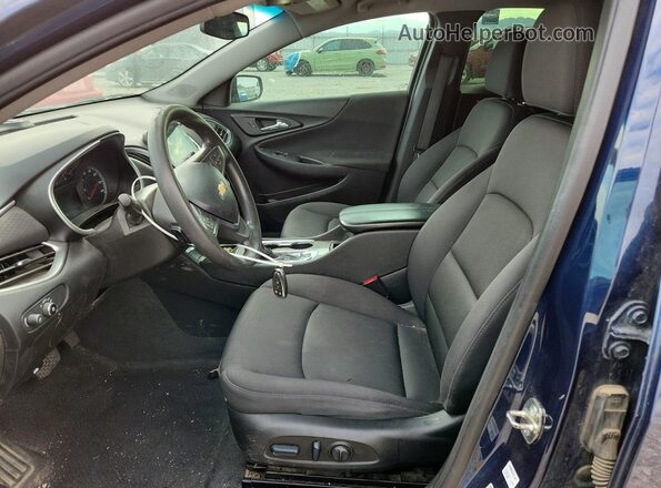 1G1ZD5ST6NF160994 2022 CHEVROLET MALIBU Blue წინა სალონის ხედი