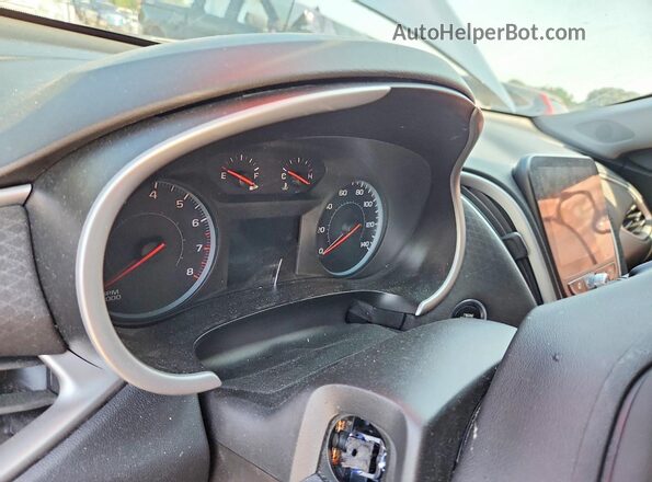 1G1ZD5ST6NF161899 2022 CHEVROLET MALIBU Синий Вид щитка приборов