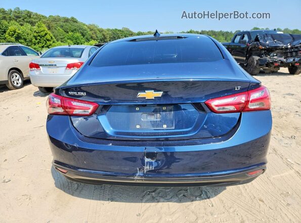 1G1ZD5ST6NF161899 2022 CHEVROLET MALIBU Синий Вид сзади