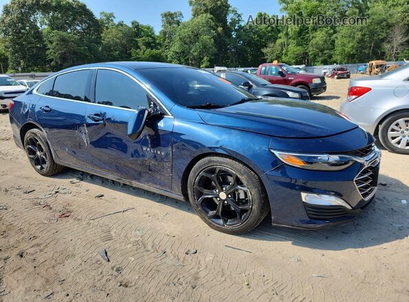 1G1ZD5ST6NF161899 2022 CHEVROLET MALIBU Синий Передняя правая четверть