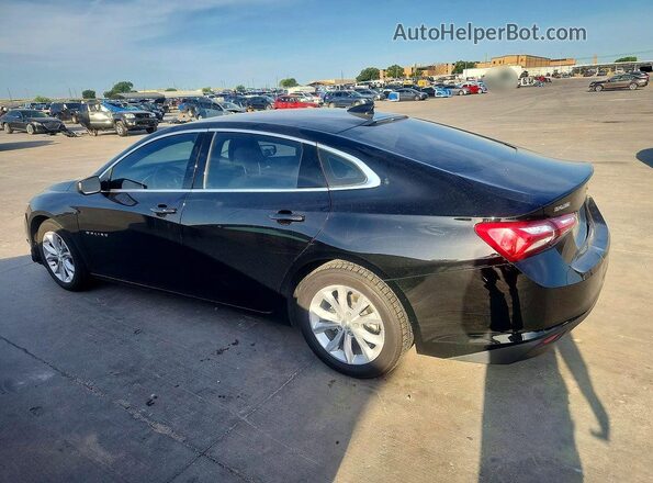 1G1ZD5ST6NF197270 2022 CHEVROLET MALIBU Черный Задняя левая четверть
