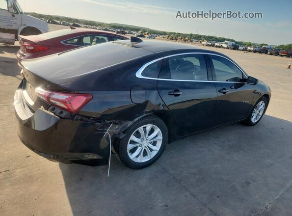 1G1ZD5ST6NF197270 2022 CHEVROLET MALIBU Черный Задняя правая четверть