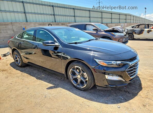 1G1ZD5ST6NF203889 2022 CHEVROLET MALIBU Black Передня права чверть