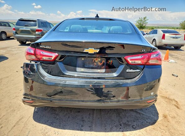 1G1ZD5ST6NF203889 2022 CHEVROLET MALIBU Black Вид ззаду