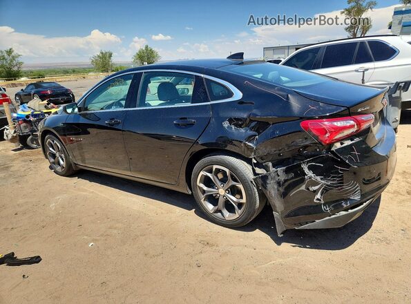 1G1ZD5ST6NF203889 2022 CHEVROLET MALIBU Black Задня ліва чверть
