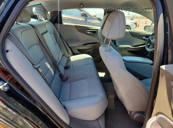 1G1ZD5ST6NF203889 2022 CHEVROLET MALIBU Black Вид задніх сидінь