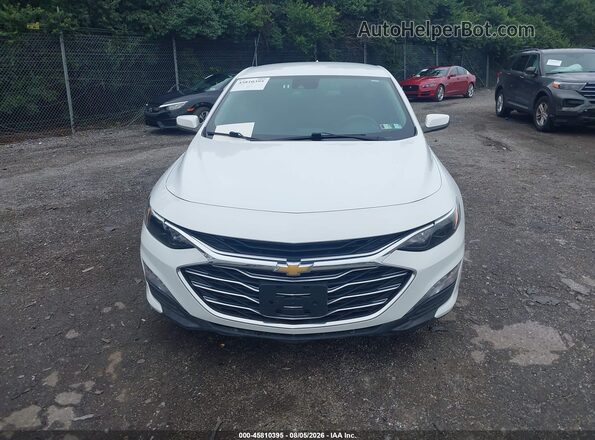 1G1ZD5ST6NF204802 2022 CHEVROLET MALIBU White Widok zestawu wskaźników