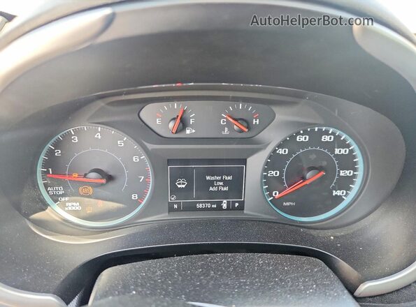 1G1ZD5ST6PF186319 2023 CHEVROLET MALIBU Черный Вид щитка приборов