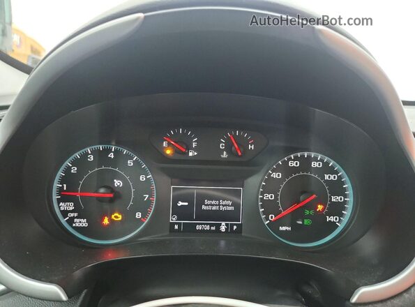 1G1ZD5ST6RF168289 2024 CHEVROLET MALIBU Gray Вид щитка приладів
