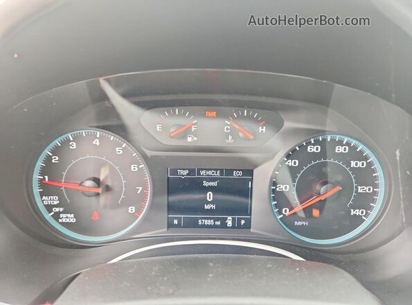 1G1ZD5ST6SF126839 2025 CHEVROLET MALIBU Черный Вид щитка приборов
