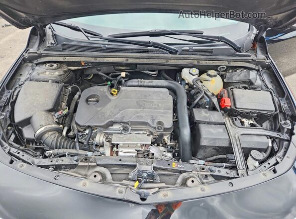 1G1ZD5ST6SF126839 2025 CHEVROLET MALIBU Черный Вид задней части салона