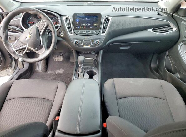 1G1ZD5ST6SF129112 2025 CHEVROLET MALIBU Gray Dashboard view
