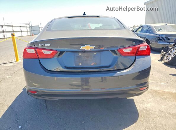 1G1ZD5ST7JF127948 2018 CHEVROLET MALIBU Серый Вид сзади