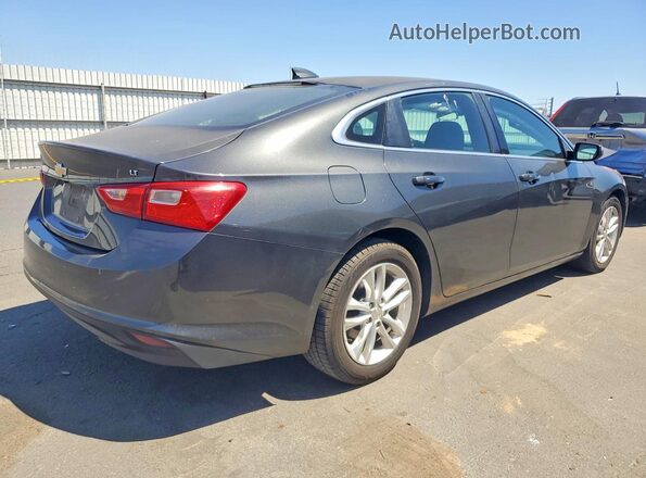 1G1ZD5ST7JF127948 2018 CHEVROLET MALIBU Серый Задняя правая четверть