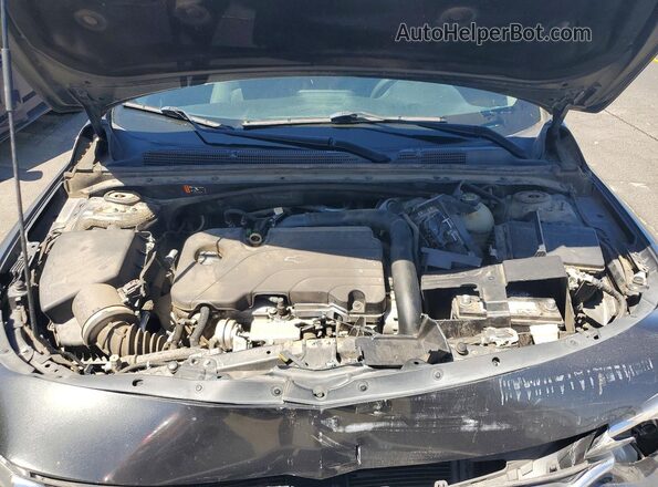1G1ZD5ST7JF127948 2018 CHEVROLET MALIBU Серый Вид задней части салона