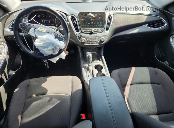 1G1ZD5ST7JF157547 2018 CHEVROLET MALIBU Black Вид панелі приладів