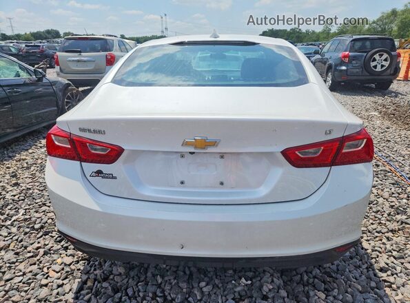 1G1ZD5ST7JF219495 2018 CHEVROLET MALIBU White Widok z tyłu