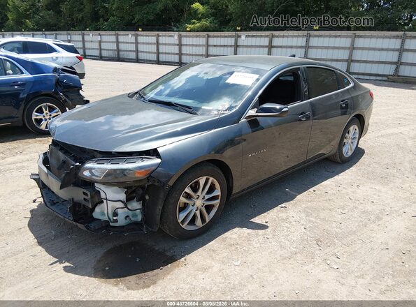 1G1ZD5ST7JF232067 2018 CHEVROLET MALIBU Серый Передняя левая четверть