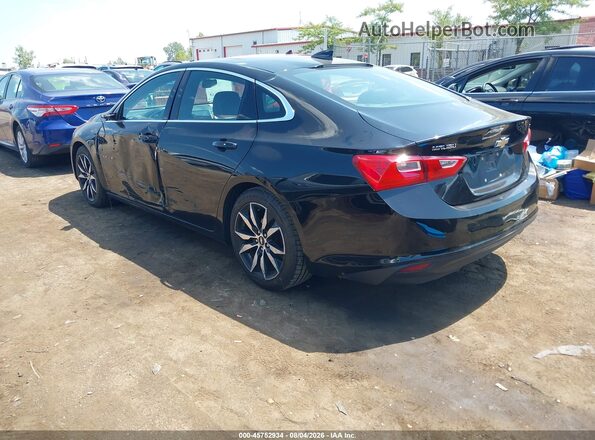 1G1ZD5ST7JF244512 2018 CHEVROLET MALIBU Черный Задняя левая четверть