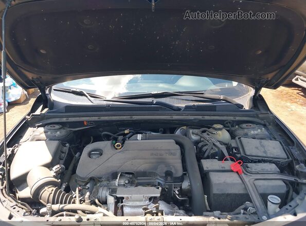 1G1ZD5ST7JF244512 2018 CHEVROLET MALIBU Черный Вид сзади