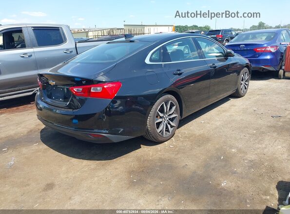 1G1ZD5ST7JF244512 2018 CHEVROLET MALIBU Черный Задняя правая четверть