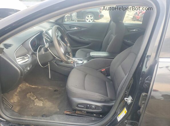 1G1ZD5ST7JF250293 2018 CHEVROLET MALIBU Black Front interior view