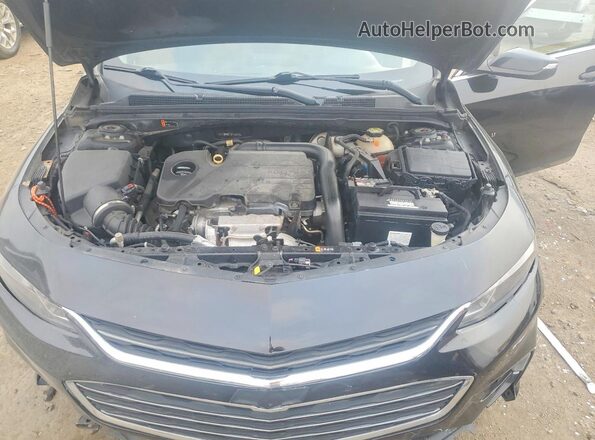 1G1ZD5ST7JF250293 2018 CHEVROLET MALIBU Black Rear interior view