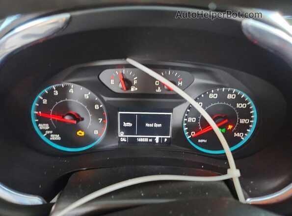 1G1ZD5ST7KF111007 2019 CHEVROLET MALIBU Угольный Вид щитка приборов